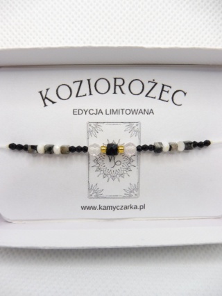 Bransoletka z Kamieniami Naturalnymi Ascendent Koziorożec