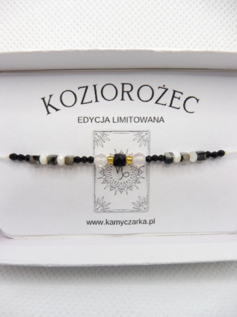 Bransoletka z Kamieniami Naturalnymi Ascendent Koziorożec Bransoletka z Kamieniami Naturalnymi Ascendent Koziorożec