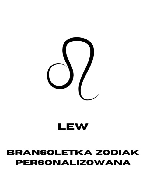Bransoletka Lew z kamieni naturalnych na jedwabnej nici - Personalizowana Bransoletka Lew z kamieni naturalnych na jedwabnej nici - Personalizowana