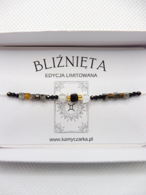 Bransoletka z Kamieniami Naturalnymi Ascendent Bliźnięta Bransoletka z Kamieniami Naturalnymi Ascendent Bliźnięta