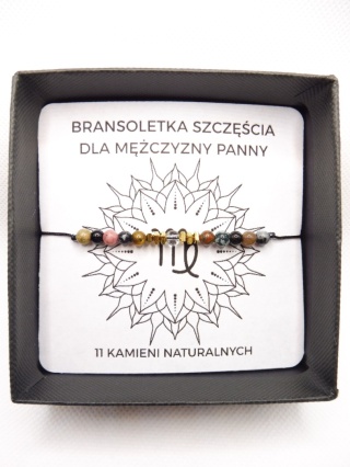 Bransoletka dla Panny Męska Na Szczęście