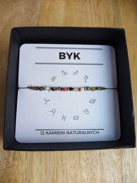 Bransoletka dla Byka 12 KAMIENI MOCY