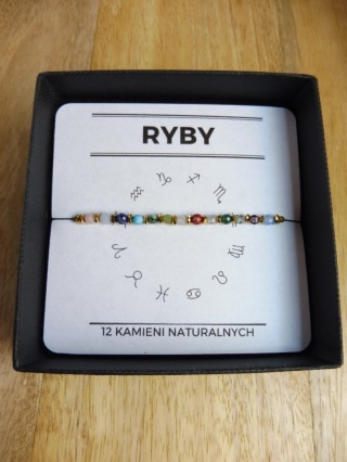 Bransoletka dla Ryby 12 KAMIENI MOCY