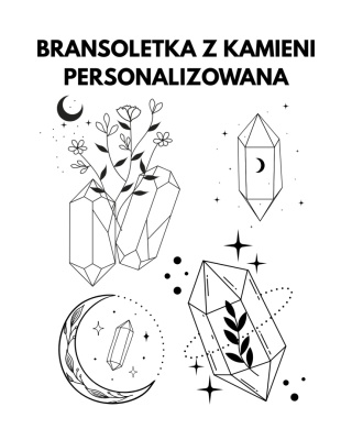 Bransoletka z kamieni naturalnych - Personalizowana
