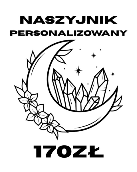 Naszyjnik z Kamieni Naturalnych - Personalizowany