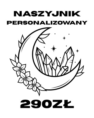 Naszyjnik z Kamieni Naturalnych - Personalizowany